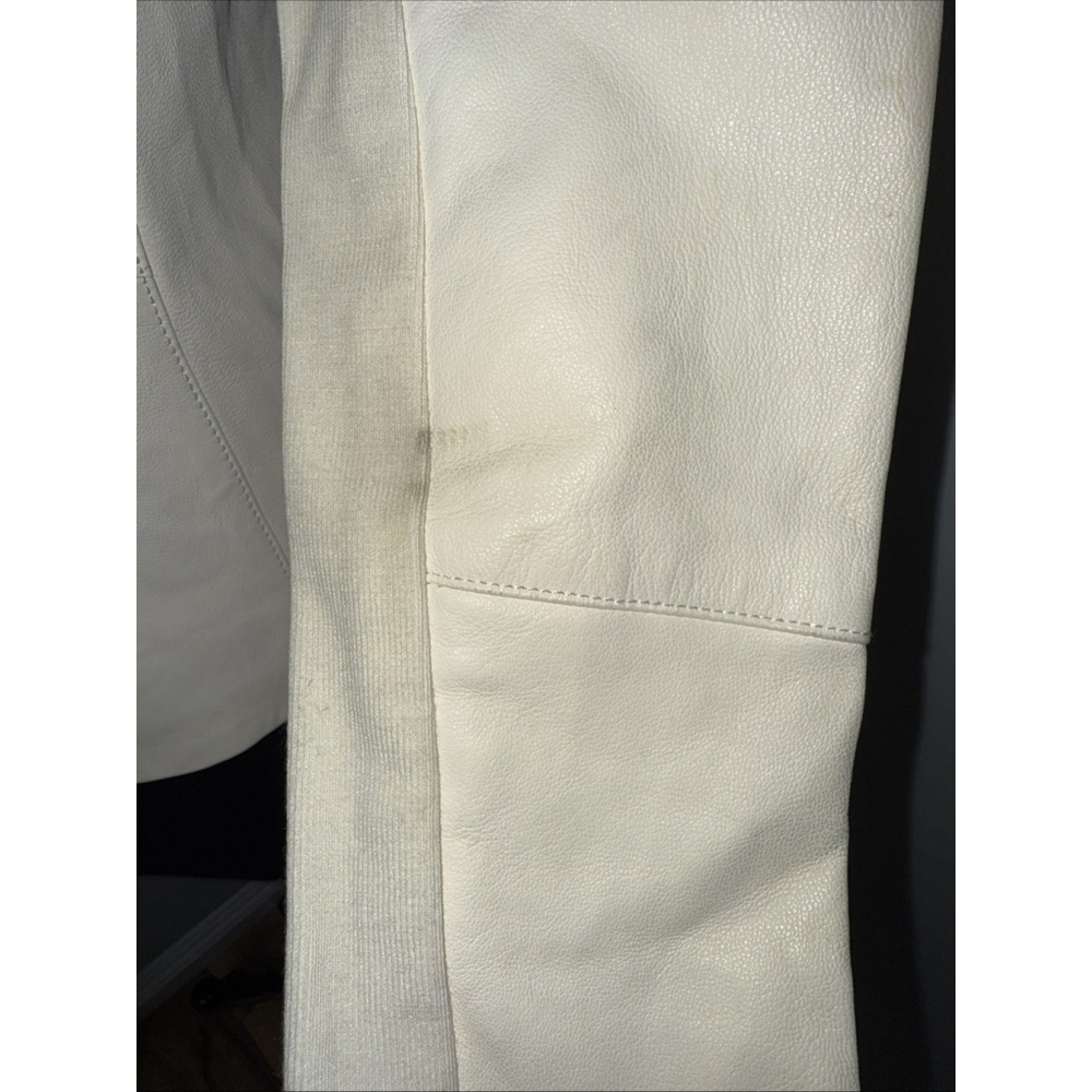 VINCE 100% Leather Zip Up Jacket Size XS - Picture 6 of 11